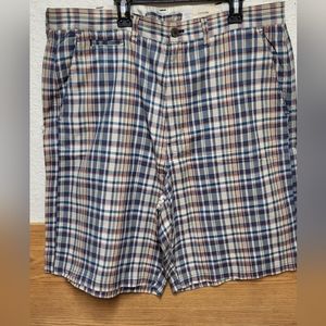 Chaps Plaid Shorts Men size 38